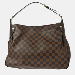Louis Vuitton Reggia Damier Ebene Canvas Shoulder Bag 1205183