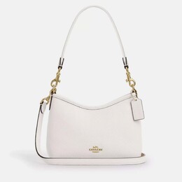 Coach Laurel small Chalk Leather Shoulder bag 1205030