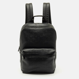 Louis Vuitton Black Monogram Shadow Leather Sprinter Backpack 1204942