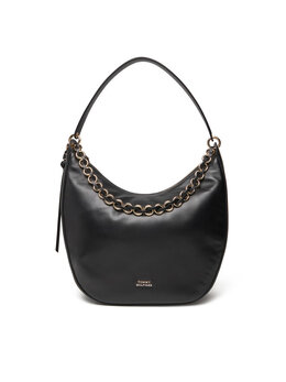 Сумка Moon Leather Hobo AW0AW17468 Tommy Hilfiger, черный 8721185101871 | schwarz