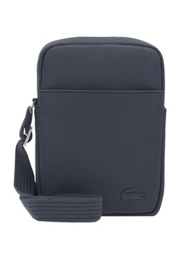 Сумка через плечо, молния, логотип Lacoste, цвет Peacoat Navy 3617070138969 | peacoat navy