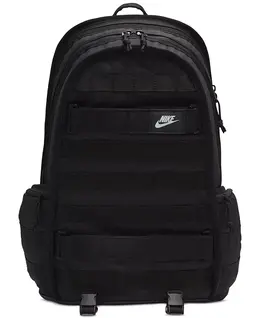 Мужской спортивный рюкзак с логотипом Nike, серый 17390612 | black/black/(white)