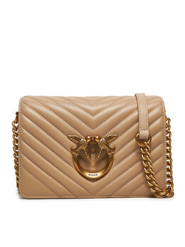 Сумка Pinko, бежевый love click mini ai 24-25 pltt 100067 a0gk | bézs