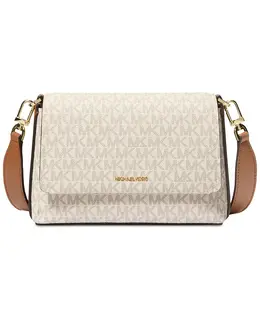 Несса Маленькая Сумка-мессенджер Michael Kors, белый 22756143 | vanilla/acorn