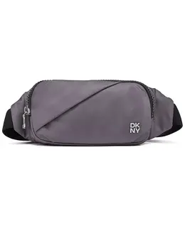 Сумка-слинг Noah через плечо DKNY, серый 22627891 | dark gray