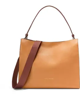 Средняя сумка через плечо Carryall Cole Haan, мультиколор 21171158 | ivory dark cuoio color block