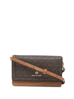 Сумка через плечо Jet Set с логотипом Michael Kors, коричневый 17258524 | коричневый