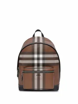 Рюкзак в клетку Burberry, коричневый 17677699 | коричневый