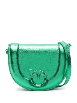 Мини-сумка через плечо Click Round Love Pinko, зеленый 21608686 | зеленый