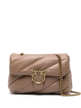 Сумка на плечо Love Classic Puff Pinko, коричневый 20746569 | коричневый
