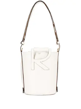 Кожаная сумка-ведро Roger Vivier, белый 25282231 | белый