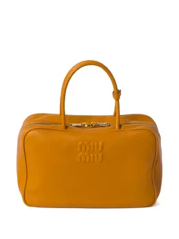 Сумка с тисненым логотипом Miu Miu, желтый 21244200 | желтый