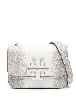 Маленькая сумка на плечо Eleanor с принтом Tory Burch, белый 21416416 | белый