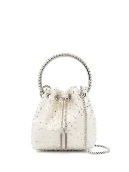 Сумка-ведро Bon Bon Jimmy Choo, белый 24592958 | белый