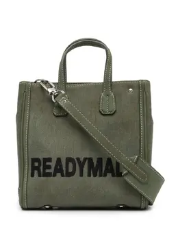 Сумка на плечо с вышитым логотипом Readymade, зеленый 16892228 | зеленый