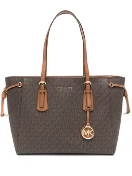 Сумка-тоут Voyage среднего размера Michael Kors, коричневый 13201604 | коричневый