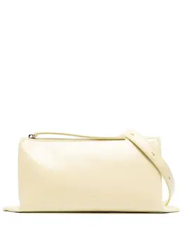 Маленькая сумка-тоут Empire с тисненым логотипом Jil Sander, желтый 20965274 | желтый
