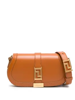Мини-сумка на плечо Greca Goddess Versace, коричневый 20623283 | коричневый
