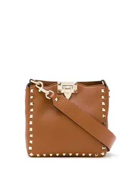 Сумка через плечо Rockstud Valentino Garavani, коричневый 14709058 | коричневый