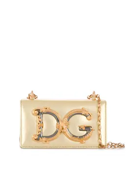 Сумка через плечо DG Girls Dolce & Gabbana, золотой 15660951 | золотистый