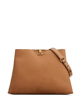 Сумка-тоут T Timeless среднего размера Tod's, коричневый 21072388 | коричневый