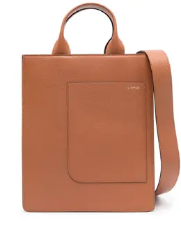Сумка-тоут Boxy размера мини Valextra, коричневый 21553880 | коричневый