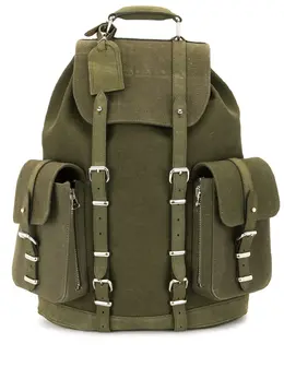 Парусиновый рюкзак с карманами Readymade, зеленый 15820642 | зеленый