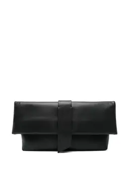 Emporio Armani folded leather clutch bag 31758390