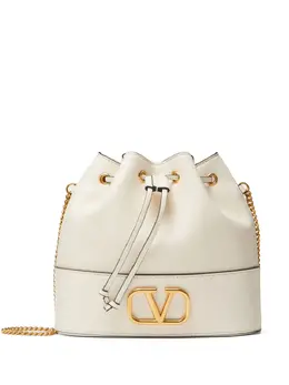 Сумка-ведро с логотипом VLogo Signature Valentino Garavani, белый 16583368 | белый