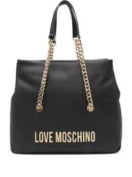 Love Moschino leather tote bag 31565398