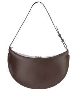Jacquemus small Oval embossed-logo shoulder bag 31889956