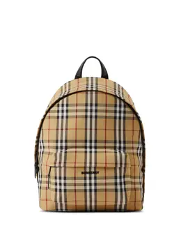 Рюкзак Jett в клетку Vintage Check Burberry, коричневый 22174978 | коричневый