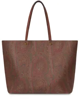 Большая сумка-тоут Etro Essential, коричневый 22154818 | коричневый