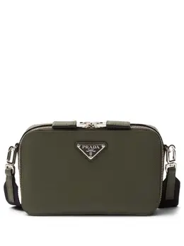 Маленькая сумка через плечо Brique Prada, зеленый 22729048 | зеленый