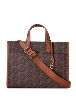 Большая сумка-тоут Gigi Michael Kors, коричневый 22233922 | коричневый