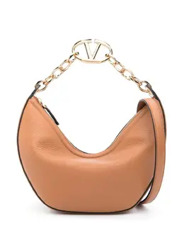 Маленькая сумка-тоут Vlogo Moon Hobo Valentino Garavani, коричневый 22407458 | коричневый