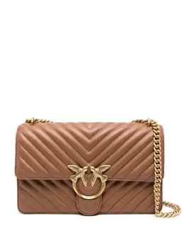 Сумка на плечо Classic Love One Pinko, коричневый 22508079 | коричневый