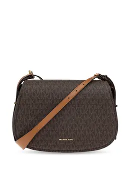 Сумка на плечо с монограммой Michael Kors, коричневый 27322721 | коричневый