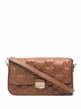 Маленькая сумка через плечо Bradshaw с тисненым логотипом Michael Kors, коричневый 18148482 | коричневый