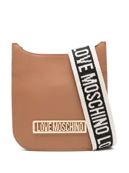Сумка через плечо с логотипом Love Moschino, коричневый 23825331 | коричневый