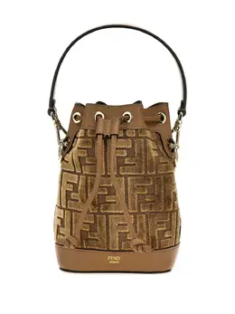 Маленькая сумка-тоут Mon Tresor Fendi, коричневый 27795777 | коричневый