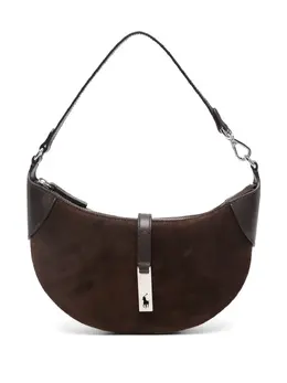 Мини-сумка на плечо Polo ID Polo Ralph Lauren, коричневый 23983749 | коричневый