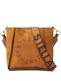 Мини-сумка через плечо Logo Square Stella McCartney, коричневый 25162371 | коричневый
