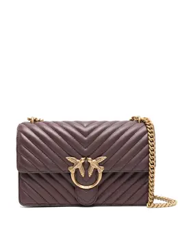 Сумка на плечо Love Click Classic Pinko, коричневый 25294075 | коричневый