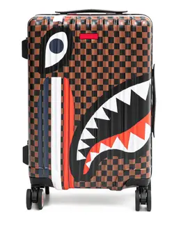 Маленькая дорожная сумка Machine Francaise в клетку Sprayground, коричневый 30784792 | коричневый