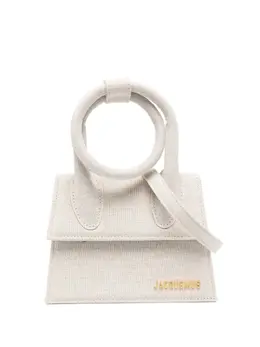 Сумка-тоут Le Chiquito Noeud Jacquemus, нейтральный 19032262 | нейтральные цвета