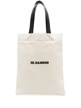 Сумка-тоут с логотипом Jil Sander, нейтральный 20285409 | нейтральные цвета