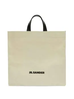 Сумка-тоут с логотипом Jil Sander, нейтральный 20369527 | нейтральные цвета