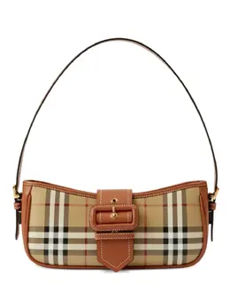 Сумка на плечо Sling в клетку Vintage Check Burberry, нейтральный 20233902 | нейтральные цвета