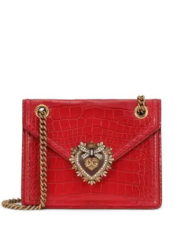 Сумка на плечо Devotion среднего размера Dolce & Gabbana, красный 15748539 | красный
